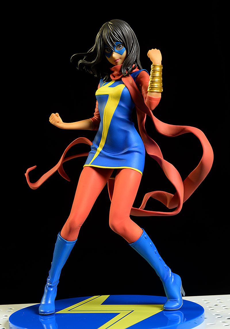 Ms. Marvel Kamala Khan Bishoujo statue by Kotobukiya