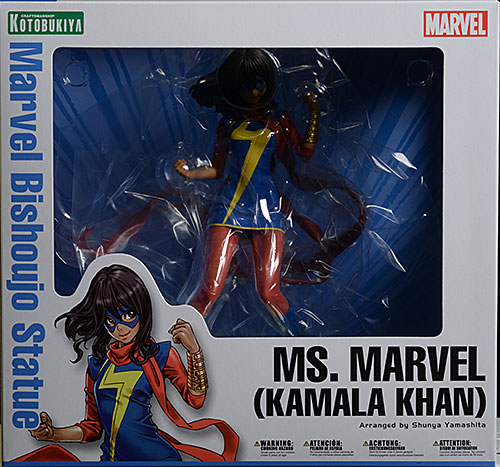 KOTOBUKIYA Marvel Pretty Girl Universe Miss Kamala Khan PVC Painted Figure MK221 for sale online 