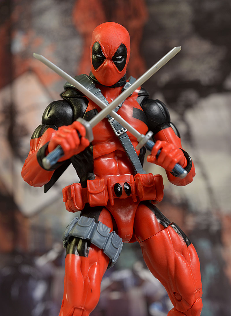 Review and photos of Deadpool Marvel Legends movie action