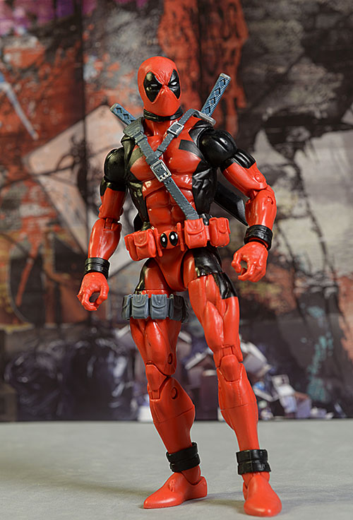 Review and photos of Deadpool Marvel Legends movie action