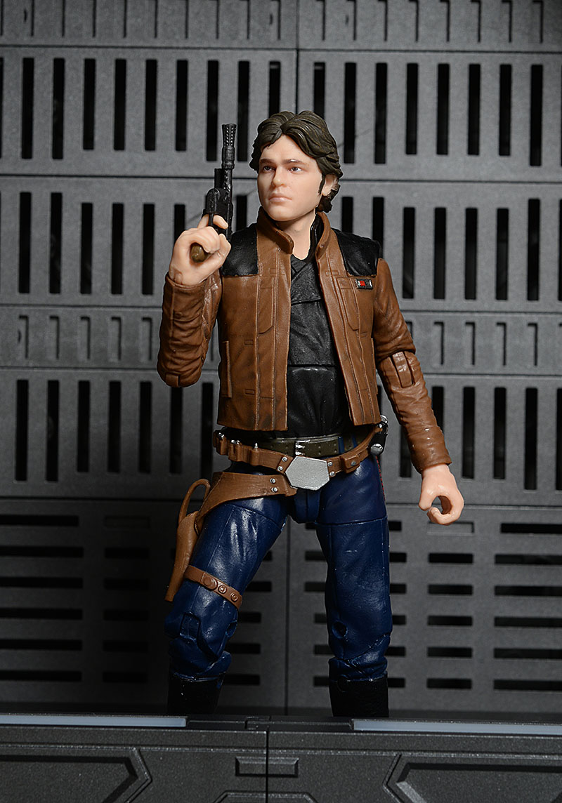 Han Solo Story Star Wars Black action figure by Hasbro
