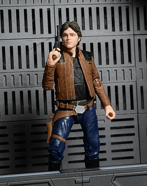 Han Solo Story Star Wars Black action figure by Hasbro