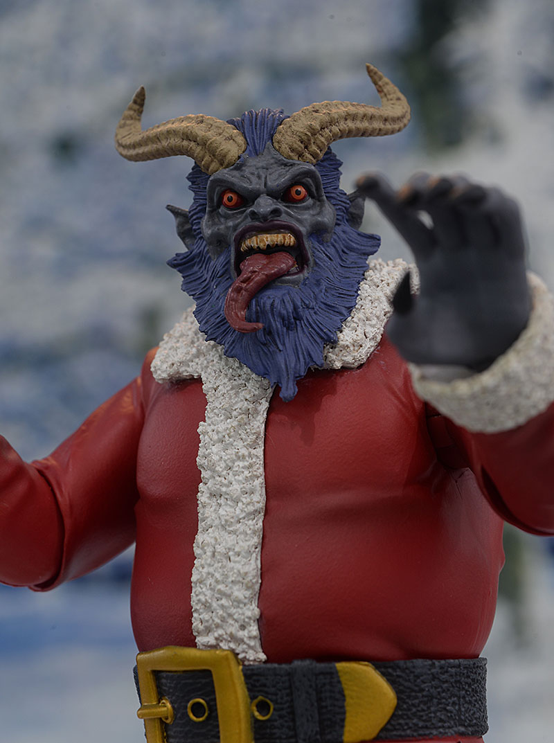 Santa and Krampus Naughty or Nice action figures by Fresh Monkey Fiction