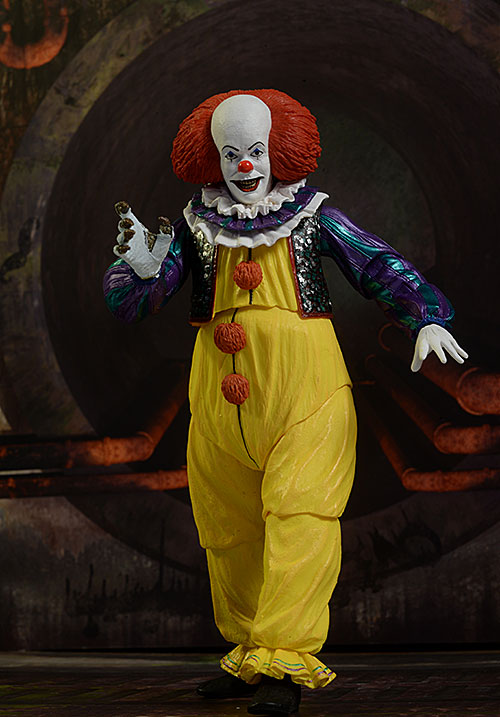 IT Pennywise 1990 Curry Ultimate v2 Action Figure by NECA