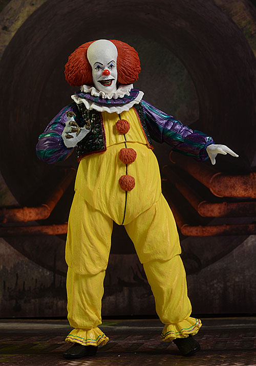 IT Pennywise 1990 Curry Ultimate v2 Action Figure by NECA