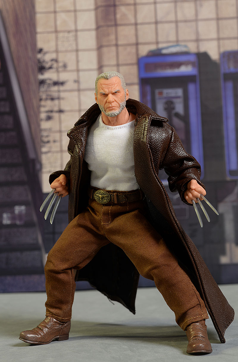 Old Man Logan Wolverine One:12 Collective action figure by Mezco