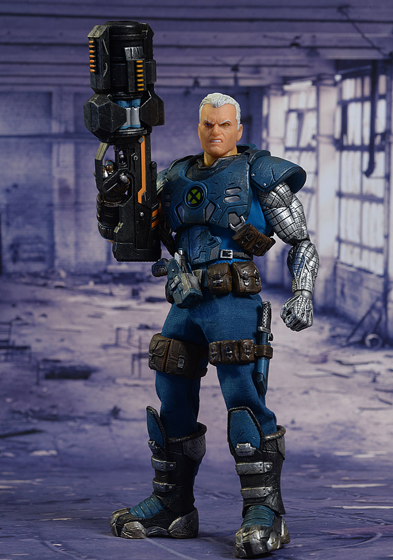 Cable One:12 Collective exclusive and regular action figure by Mezco