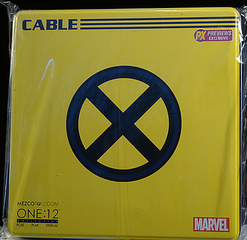 Cable One:12 Collective exclusive and regular action figure by Mezco