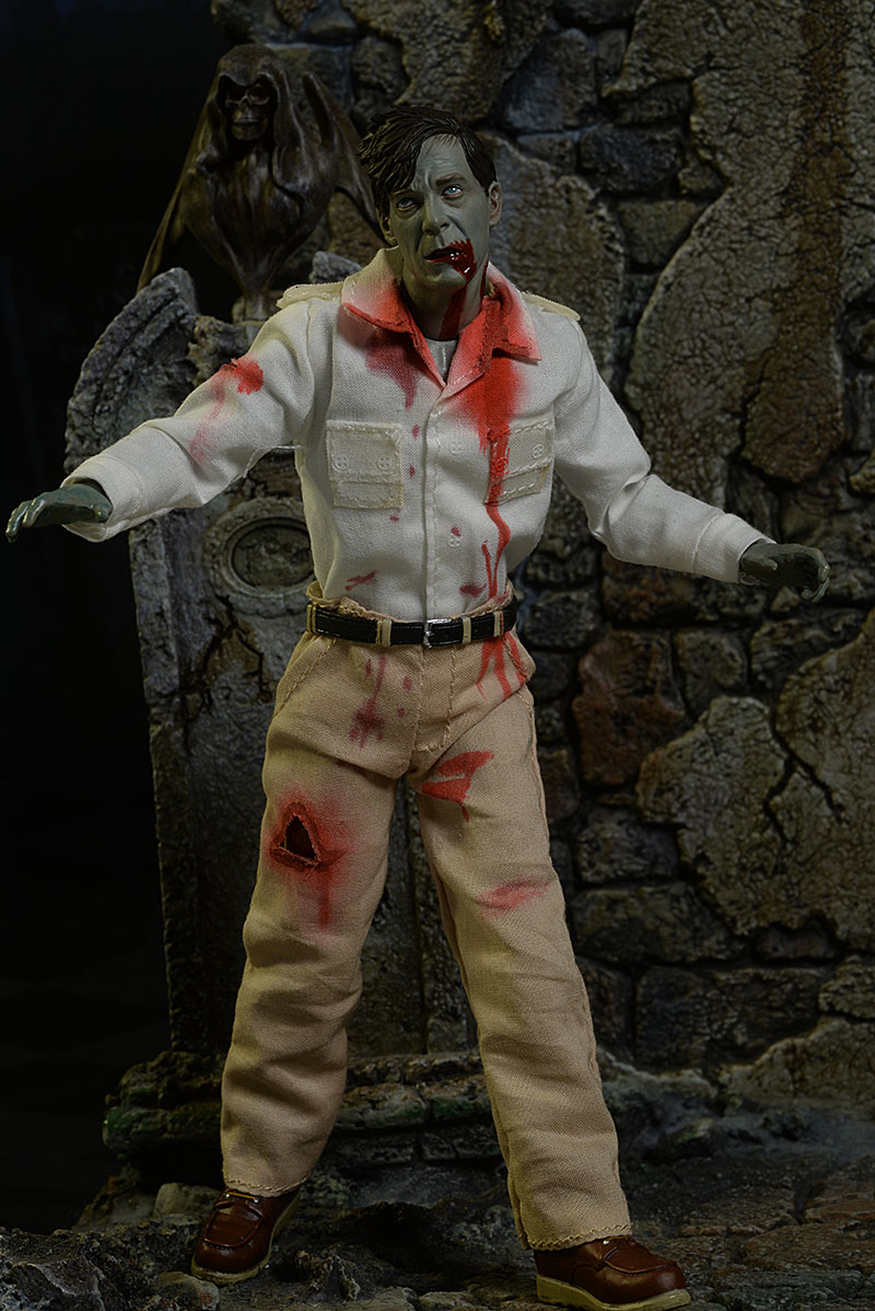 Flyboy, Plaid Shirt Dawn of the Dead Zombie One:12 Collective action figure by Mezco