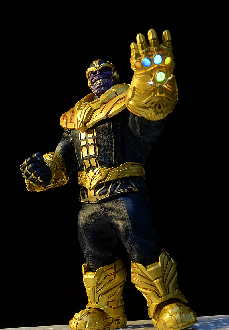 Thanos One:12 Collective action figure by Mezco