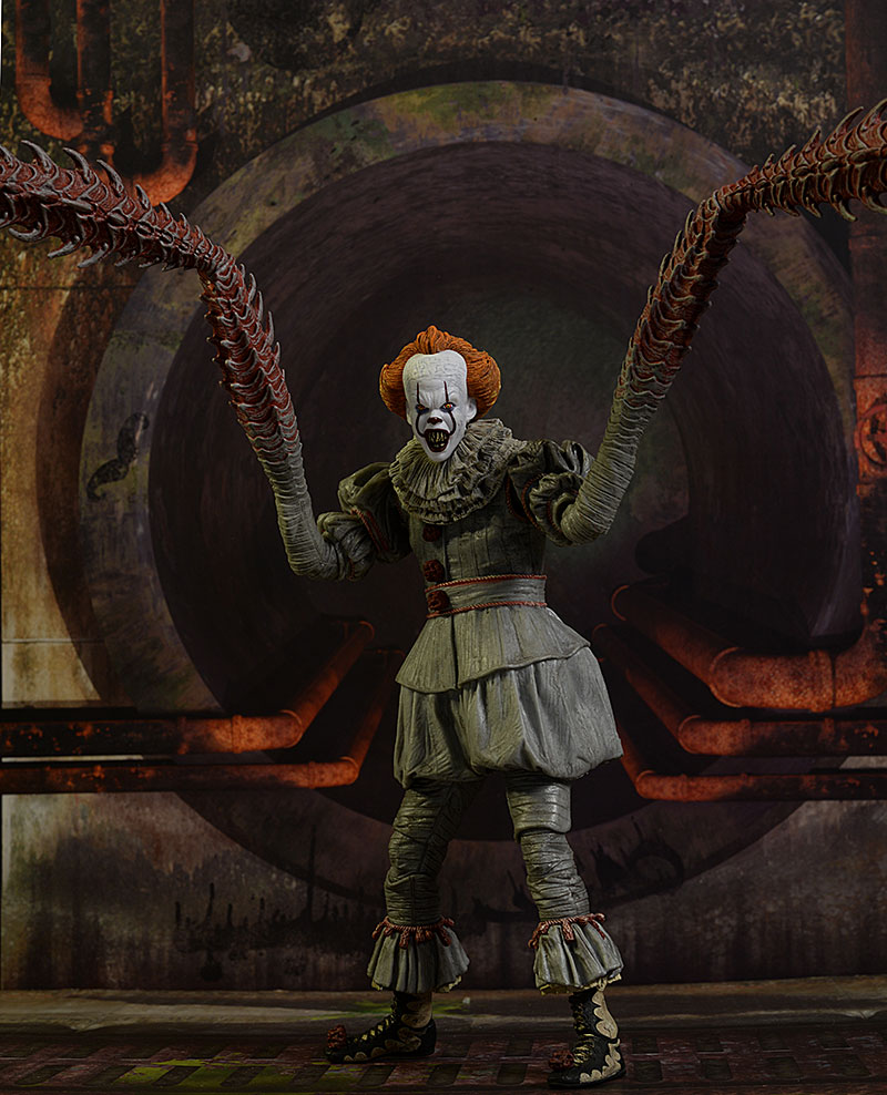 Dancing Pennywise IT action figure by NECA