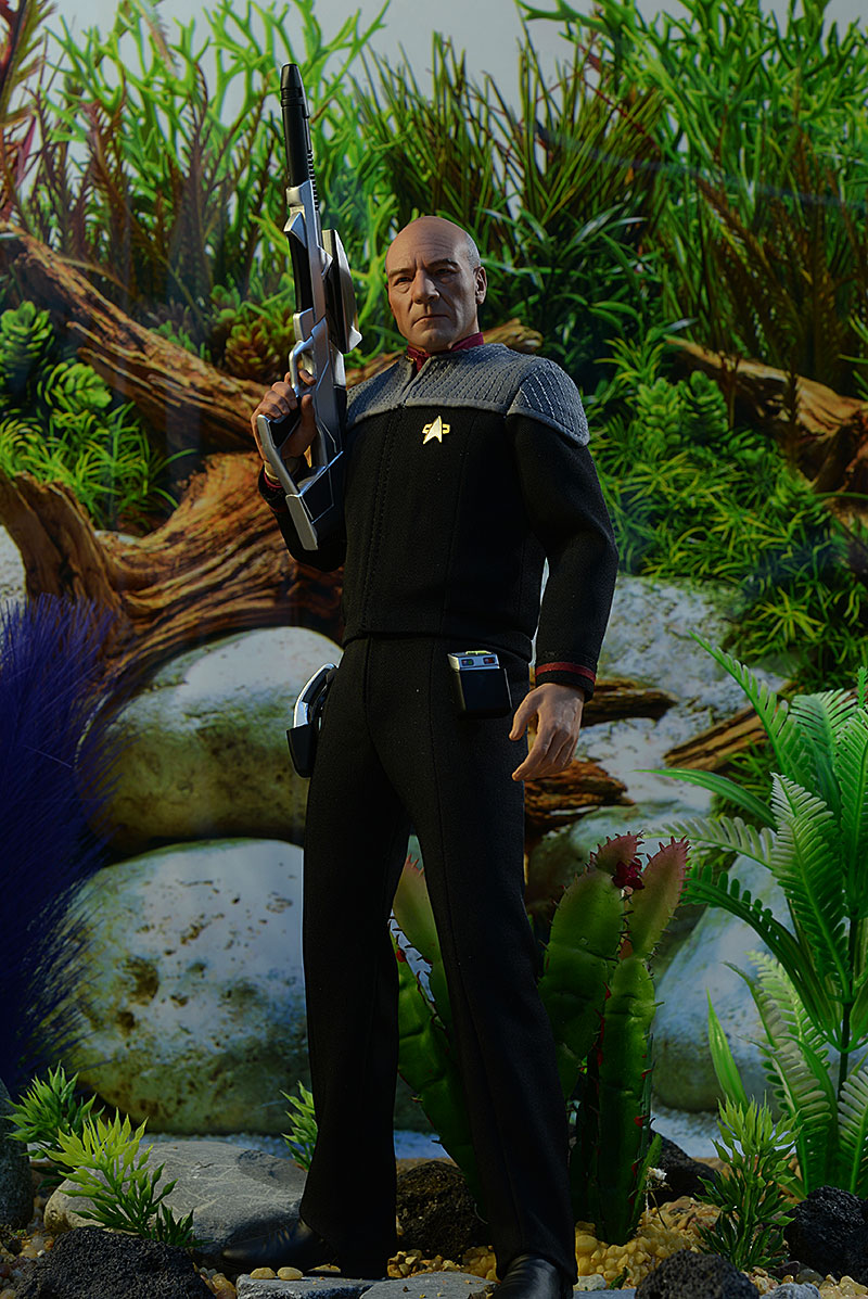 Captain Picard First Contact Star Trek sixth scale action figure by EXO-6