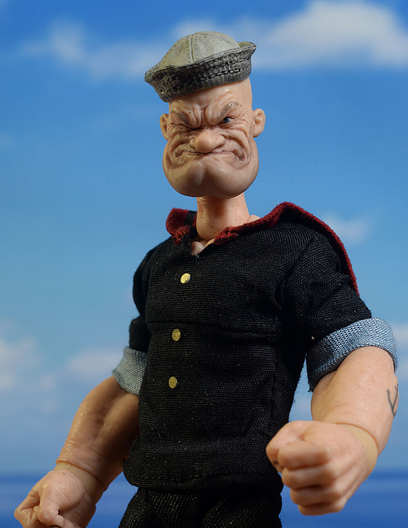 Popeye One:12 Collective action figure by Mezco