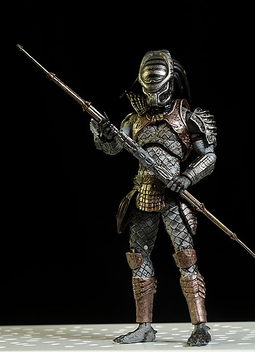 Predator 2 Elder, Warrior, Boar Exquisite Mini action figures by Hiya Toys
