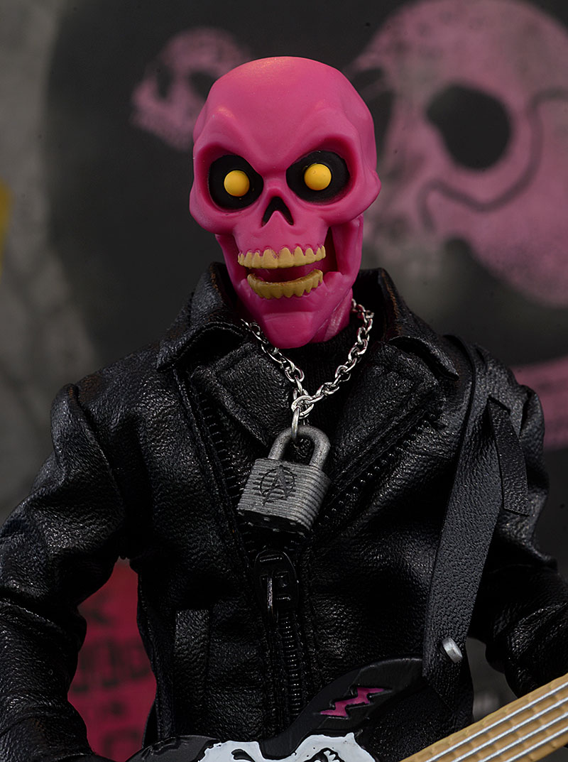 Pink Skulls Chaos Club Gig from Hell One:12 Collective Action Figures by Mezco