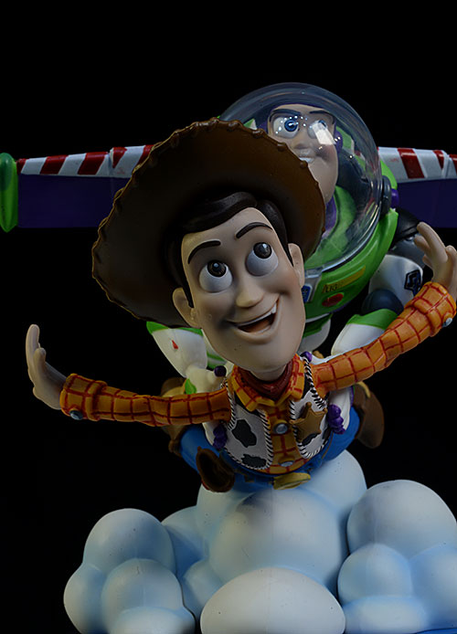 Woody and Buzz Toy Story Q-Fig statue by Qmx