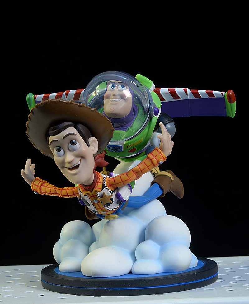 Woody and Buzz Toy Story Q-Fig statue by Qmx