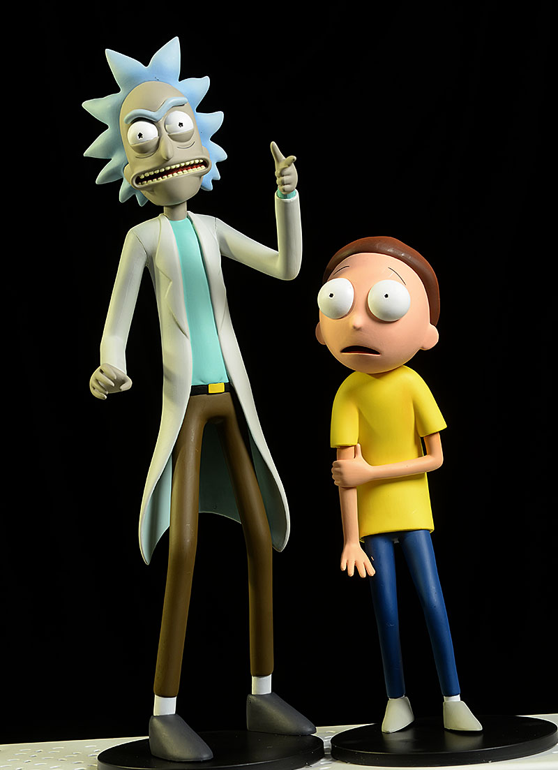 Rick and Morty exclusive deluxe action figure set by Mondo
