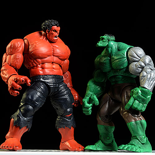 Red Hulk Marvel Legends Target exclusive action figure by Hasbro
