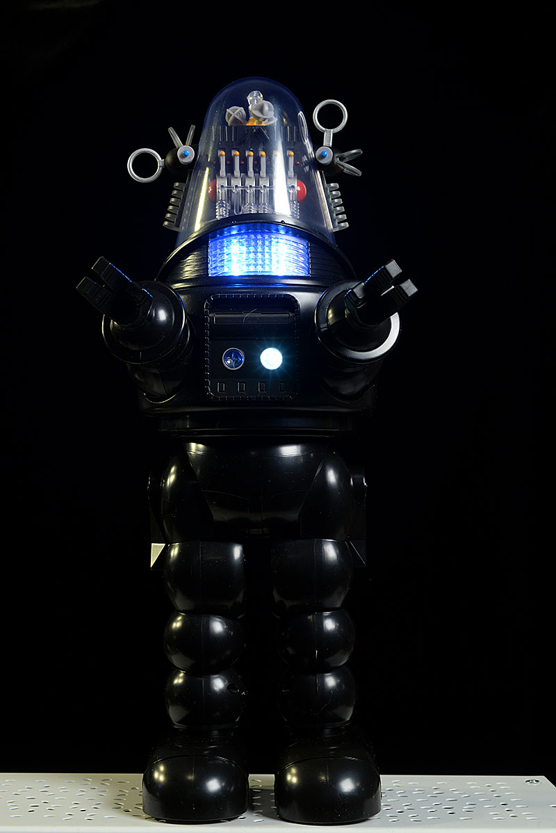 The Forbidden Planet Robby the Robot Figure Walks Lights & Sounds 14" Exclusive 