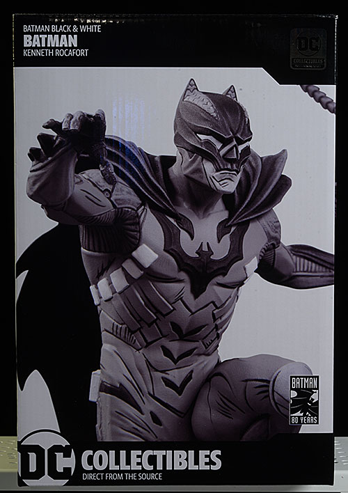 Kenneth Rocafort Batman Black and White statue by DC Collectibles