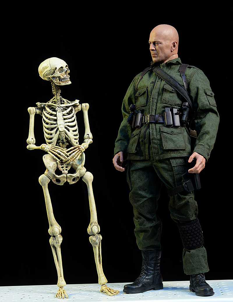 Skeleton metal sixth scale action figure by COO Model