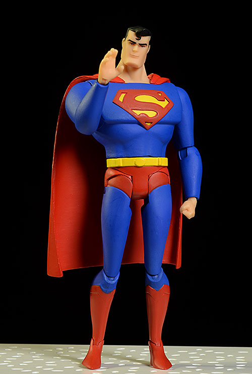 Review and photos of Superman, Lois Lane Animated Series action figures