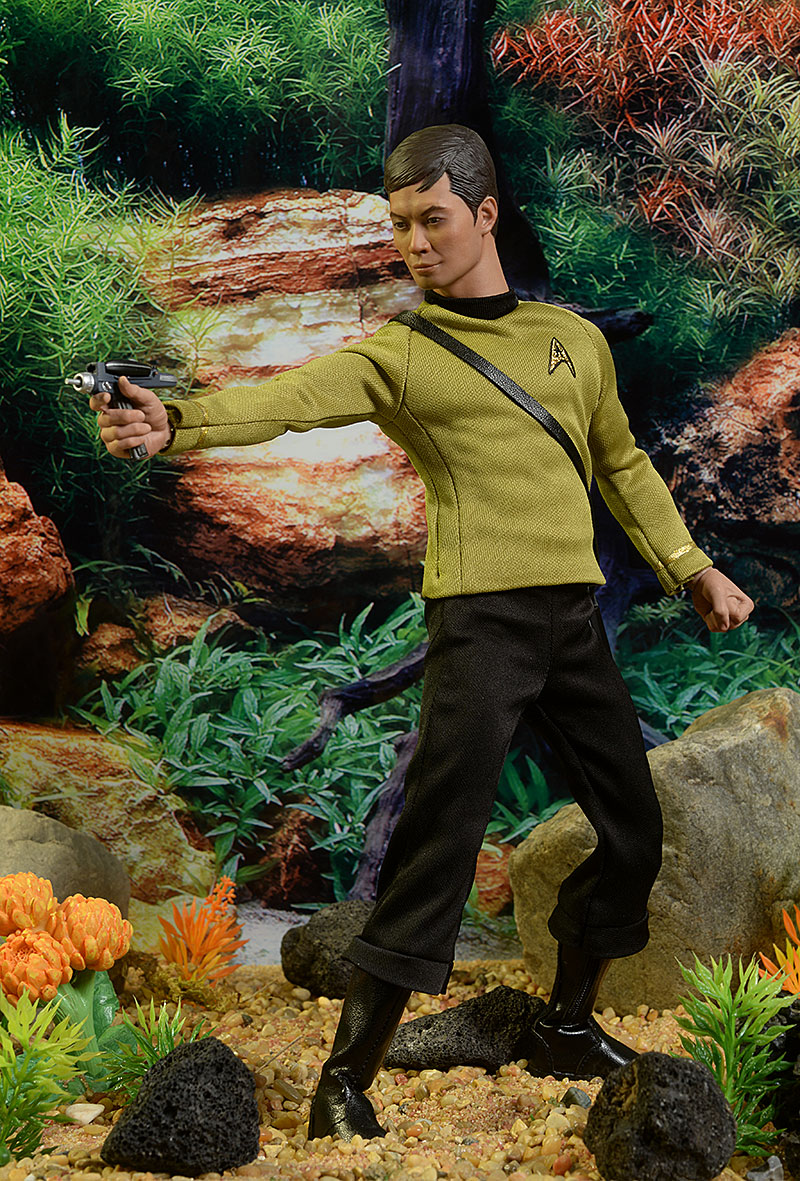 Sulu Star Trek Original Series sixth scale action figure by Quantum Mechanix Qmx