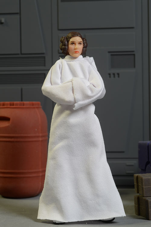 Star Wars Black 40th Anniversary Princess Leia action figure by Hasbro