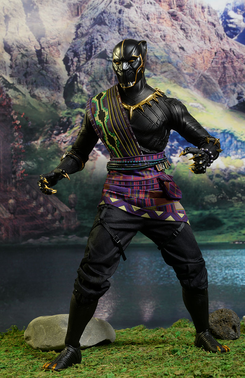T'Chaka Black Panther sixth scale action figure by Hot Toys