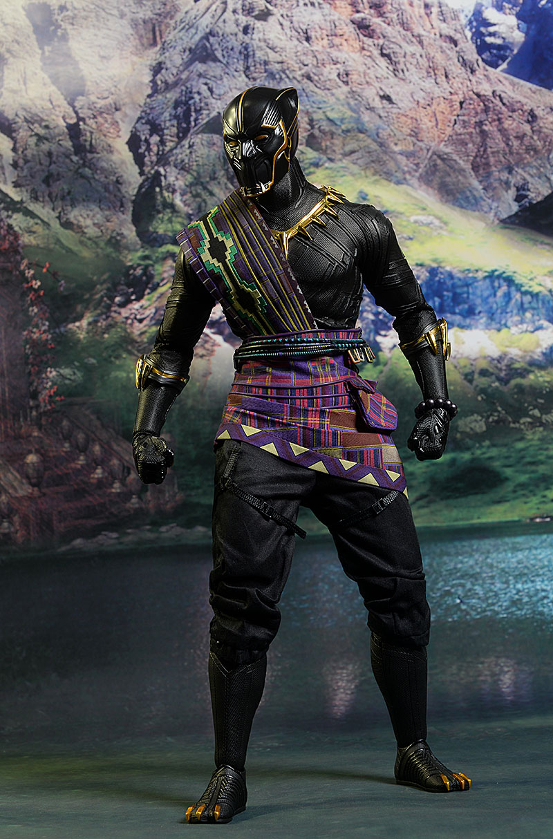 T'Chaka Black Panther sixth scale action figure by Hot Toys