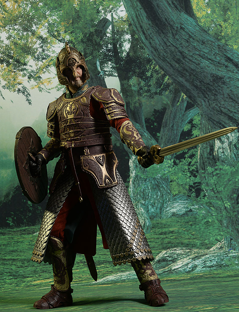 King Theoden Lord of the Rings sixth scale action figure by Asmus