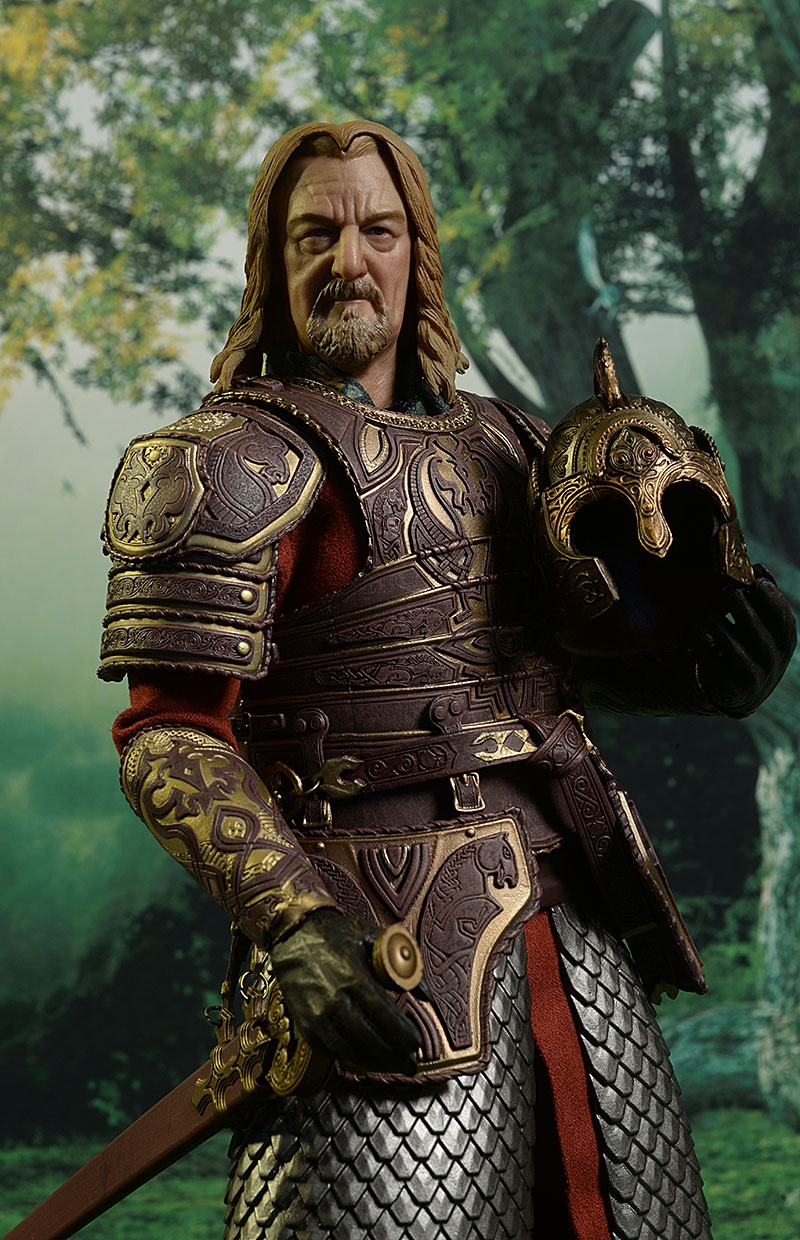 King Theoden Lord of the Rings sixth scale action figure by Asmus
