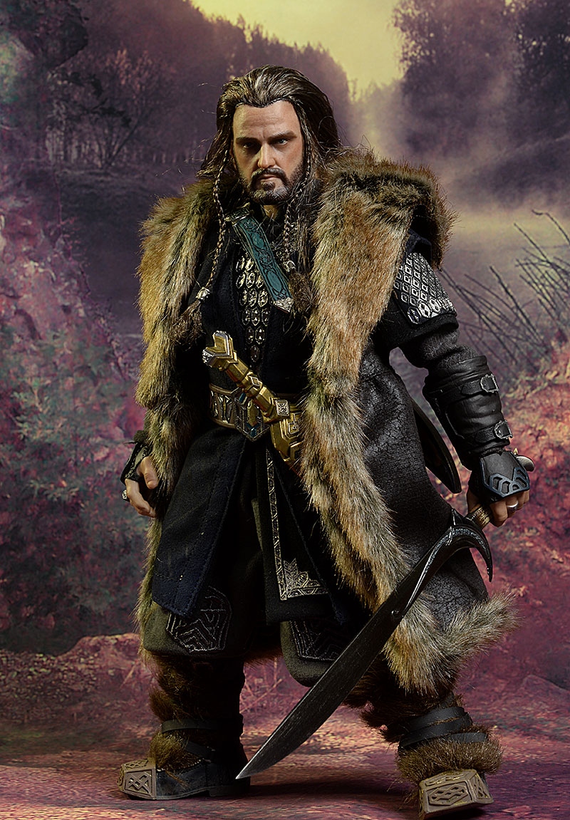 Thorin Oakenshield Hobbit sixth scale action figure by Asmus