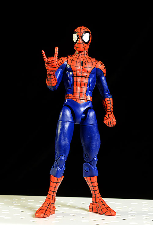 rare 3.75" MARVEL LEGENDS SPIDER-MAN SANDMAN hasbro figure kid toy w/ 2 HANDS 