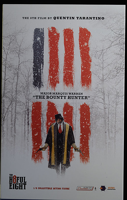 Marquis Warren Hateful Eight sixth scale action figure by Asmus