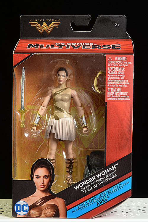 Wonder Woman Diana, Hippolyta, Ares Multiverse action figure by Mattel