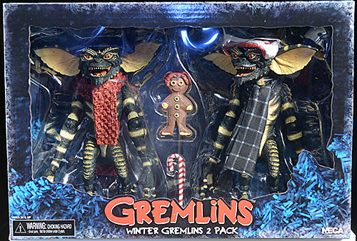 Winter Gremlins 2 pack Christmas action figures by NECA