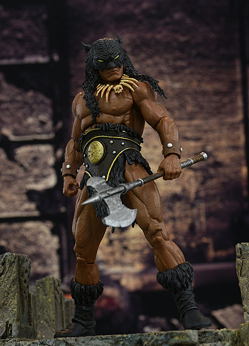 Dark Wolf Fire and Ice action figure by Frazetta Girls