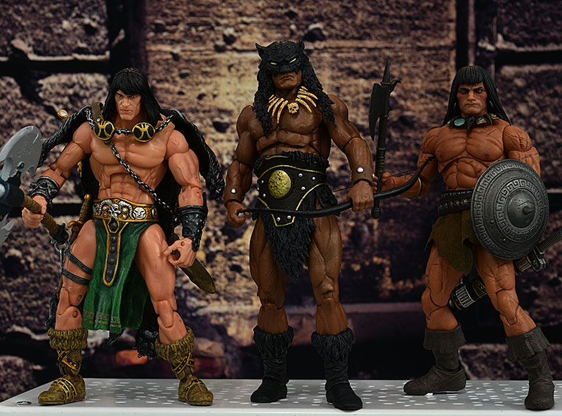 Dark Wolf Fire and Ice action figure by Frazetta Girls