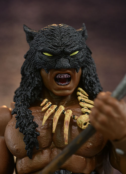 Dark Wolf Fire and Ice action figure by Frazetta Girls