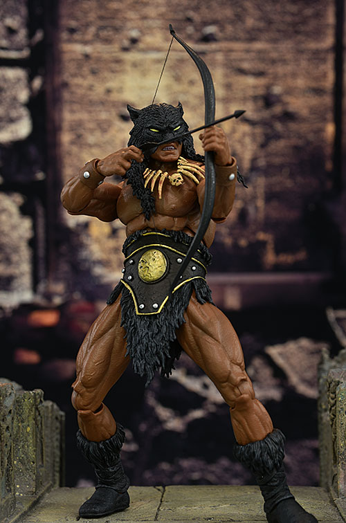 Dark Wolf Fire and Ice action figure by Frazetta Girls