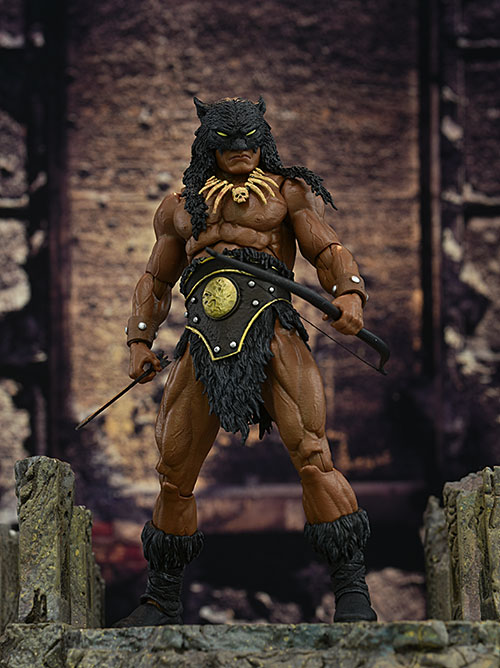 Dark Wolf Fire and Ice action figure by Frazetta Girls