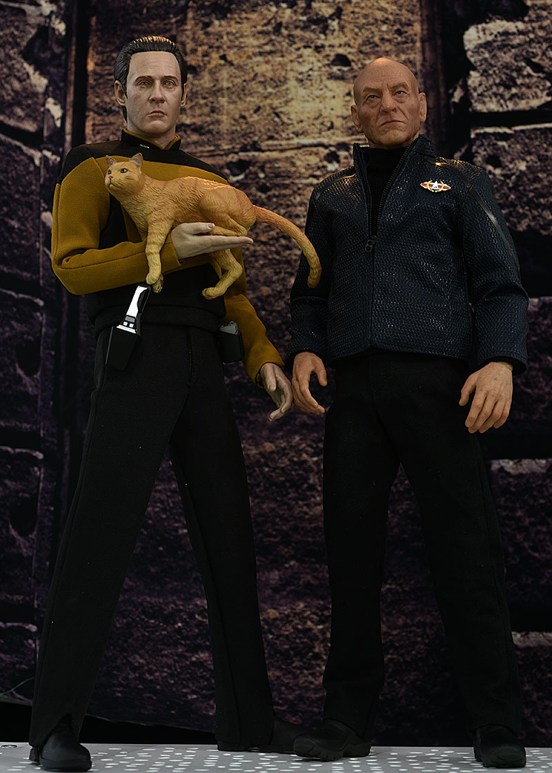 Data Star Trek Next Generation Sixth Scale Action Figure by EXO-6