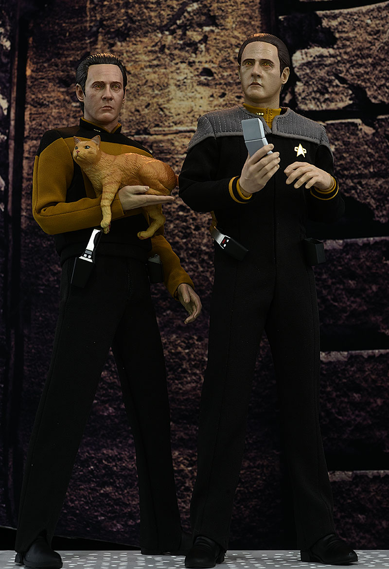 Data Star Trek Next Generation Sixth Scale Action Figure by EXO-6