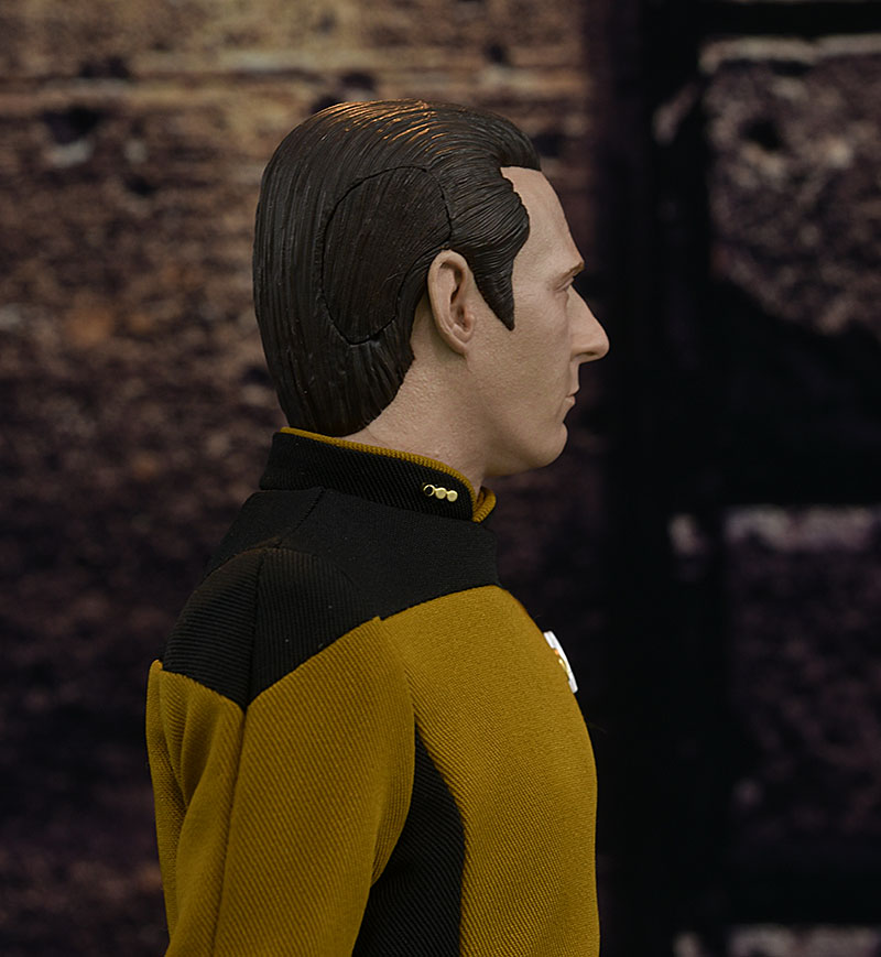 Data Star Trek Next Generation Sixth Scale Action Figure by EXO-6
