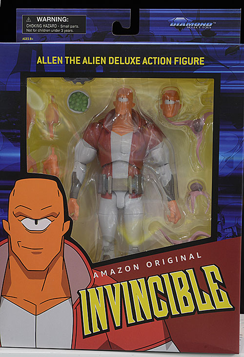 Invincible Allen the Alien action figures by Diamond Select Toys