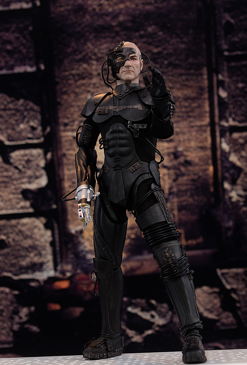 Star Trek Next Generation Locutus sixth scale action figure by EXO-6