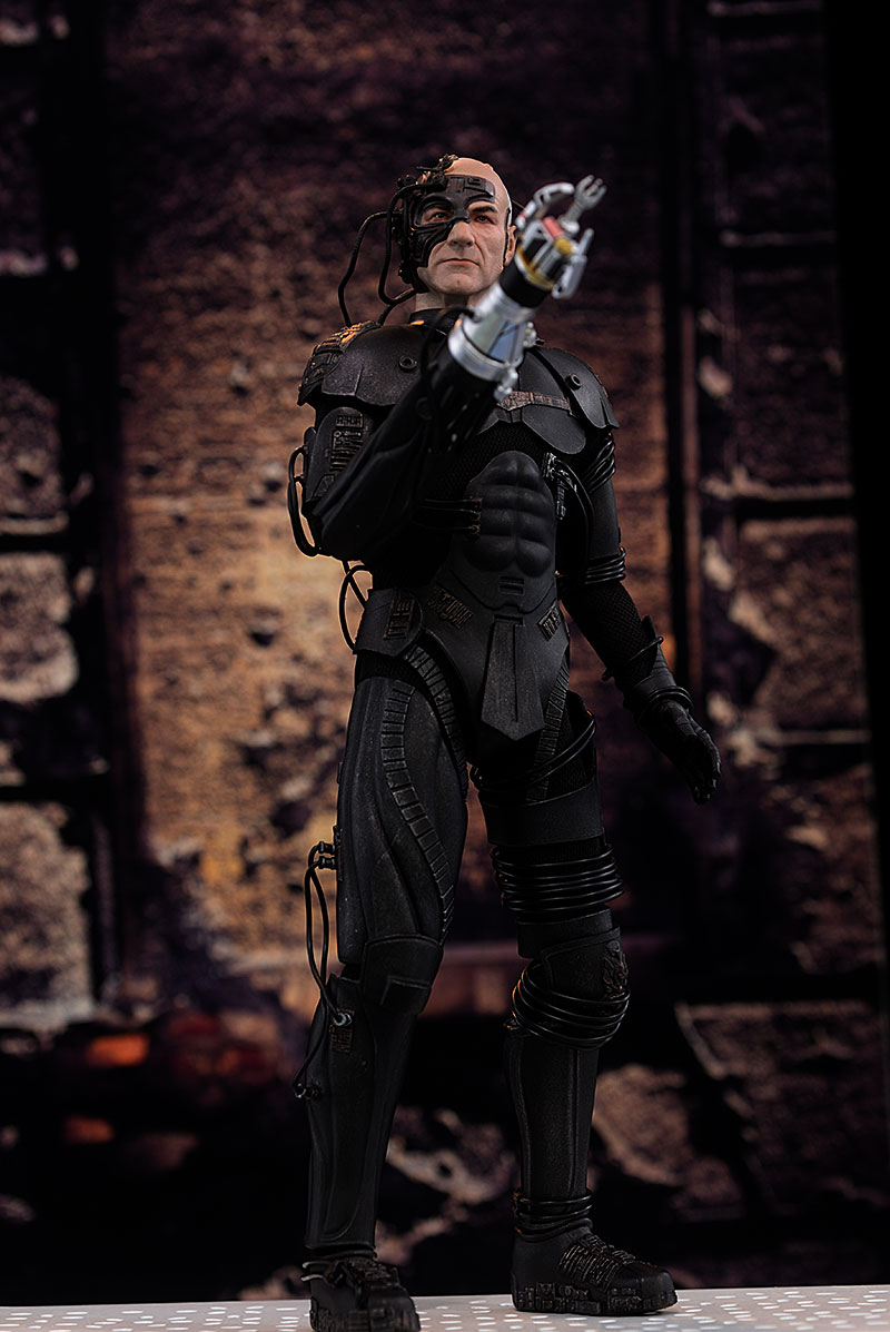 Star Trek Next Generation Locutus sixth scale action figure by EXO-6