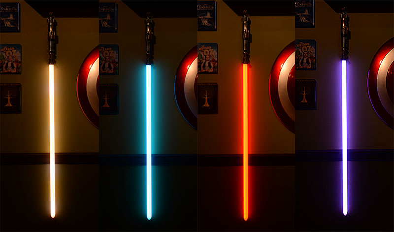 Star Wars Luke Skywalker Force FX Lightsaber by Damiensaber